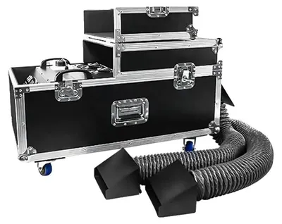 Obrázok produktu pre Parní stroj, DMX ovládanie, efekt hmly blízko podlahy, stroj s výkonom 2000 W, 220 V, EU zástrčka