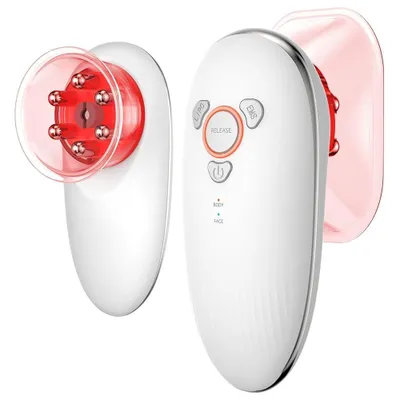 Produktbild von 3in1 Schröpfmassagegerät, Anti Cellulite Massagegerät Modellierung und Straffung, 3 Stufen Massagegerät Elektrisch mit Schröpfmassage EMS