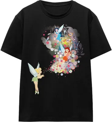 Produktbild von Disney Fairies - "Fun" T-Shirt für Herren/Damen Uni TV17313 (M) (Schwarz)