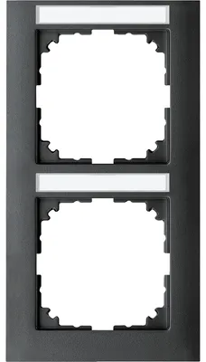 Produktbild von Merten Rahmen 2-fach anthrazit MEG4022-3614 (MEG4022-3614)