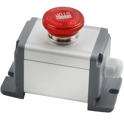 Produktbild von 22 mm 1 NC 1 NO Tastenkasten, Schaltkasten, Aufzugsknopf, Not-Aus-Schalter, wasserdichter, Tasten-Steuerkasten