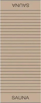 Produktbild von Cawö Saunatuch Balance Sauna 6237 Farbe sand Größe 80x200cm
