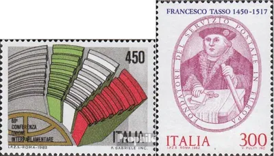 Produktbild von Briefmarken Italien 1982 Mi 1811,1815 (kompl.Ausg.) postfrisch Sondermarken