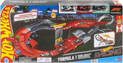 Immagine prodotto di Hot Wheels JMC90, Set con auto e pista, 5 anni, D, Plastica, Multicolore
