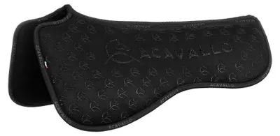 Image de Acavallo Spine Free Memory Foam Pad Dressage Silicon Grip, couleur:Black