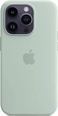 Zdjęcie produktu dla Apple Silicone Backcover MagSafe dla Apple iPhone 14 Pro - Succulent