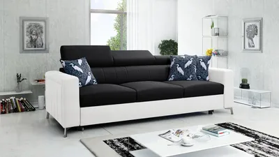 Produktbild von Elegantes und Funktionelles Berta Sofa mit Schlaffunktion - ideal für Ihr Wohnzimmer Sawana14+ekji