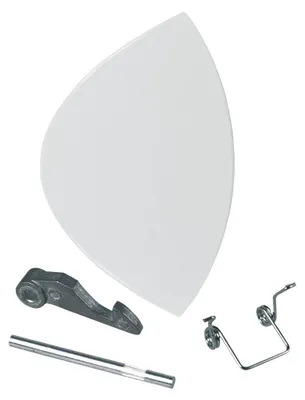 Produktbild von Bullaugengriff Fenstergriff Türgriff Fensterhandgriff Waschmaschine passend wie Indesit Ariston Hotpoint Scholtès C00075323 Whirlpool Bauknecht IKEA Ignis Philips 482000022682