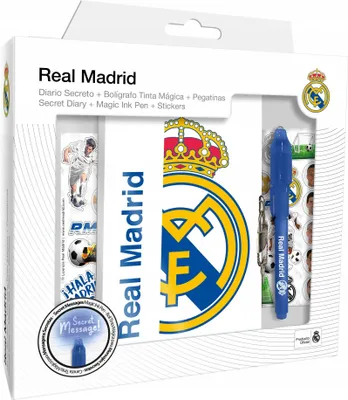 Obrázok produktu pre Magický perový denník Realu Madrid