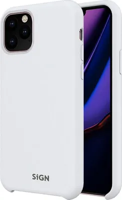 Immagine prodotto di Custodia in silicone liquido per iPhone 11 Pro Max - bianca