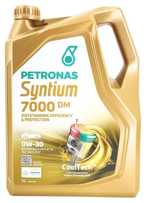 Produktbild von PETRONAS SYNTIUM 7000 DM für 0W-30 5 Liter Motoröl Motorenöl Synthetisch RN0700 229.51 229.52 Öl
