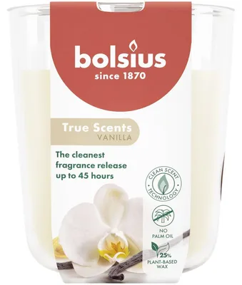 Image de BOLSIUS Verre à parfum 'True Scents' vanille 412370