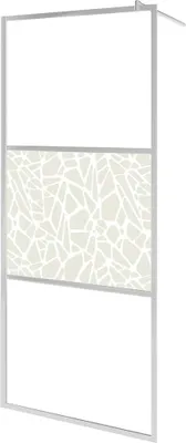 Obrázok produktu pre vidaXL Sprchová zástena pre sprchovací kút ESG s dizajnom skleneného kameňa 80x195 cm