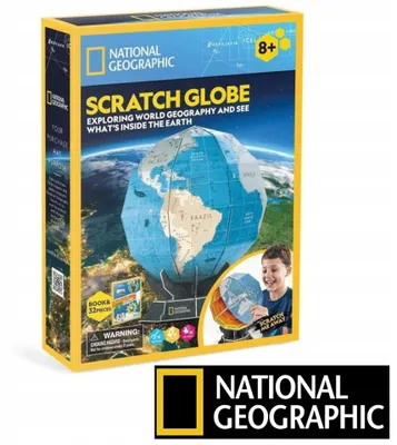 Produktbild von National Geographic 3D Puzzle Globus Lernspielzeug Welt