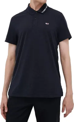 Produktbild von Tommy Jeans Herren Poloshirt REG JERSEY POLO DM0DM10917-BDS Schwarz