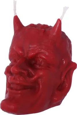 Produktbild von Bienenwachs Teufel Rot Kerze Gothik Ritualkerze 36298