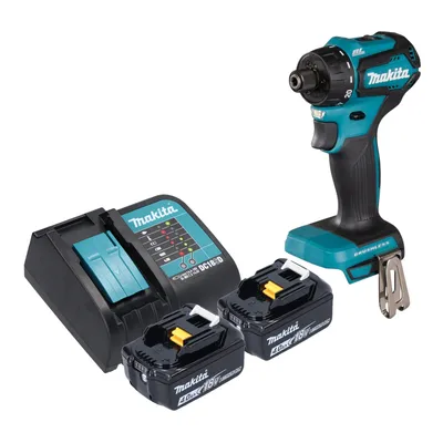 Produktbild von Makita DDF 083 SM Akku Bohrschrauber 18 V 40 Nm 1/4'' Brushless + 2x Akku 4,0 Ah + Ladegerät