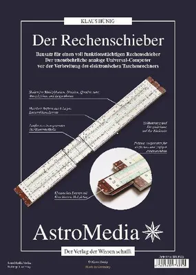 Produktbild von Rechenschieber aus Karton, oldschool, ohne Strom, Lehrmittel für Quadrat-, Kubikzahlen und Wurzeln