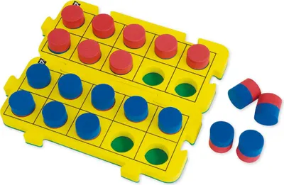 Produktbild von TimeTEX Set Flüster-Rechenleiste 3D, 44-tlg.