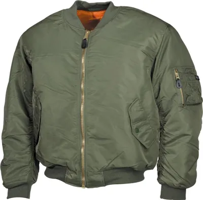 MFH US Pilotenjacke MA1, alphablau