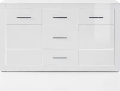Produktbild von Sideboard Anrichte BALVE-61 in weiß Hochglanz BxHxT: 164x97x42cm