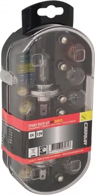 Produktbild von CARPOINT Glühlampen Sortiment Set 12V H4 P21/5W P21W C5W C10W PY21W