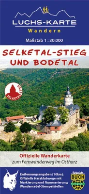 Obrázek produktu pro Turistická mapa Selketal-Stieg a Bodetal