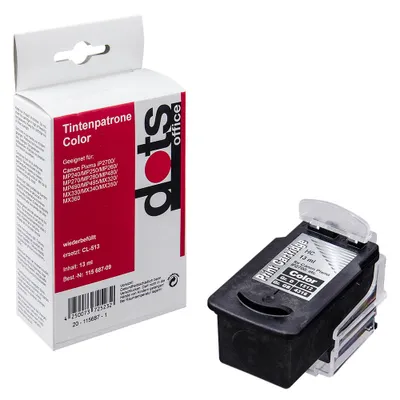 Productafbeelding van dots, kleur, printkop, compatibel met Canon CL-513