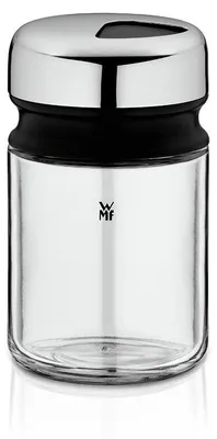 Produktbild von WMF 06.6152.6040, Schwarz, Edelstahl, Transparent, Glas, Kunststoff, Edelstahl, 55 mm, 55 mm, 95 mm, 62 mm