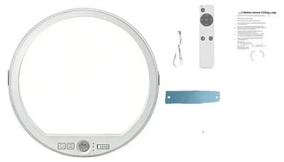 Image de Plafonnier, détecteur de mouvement, télécommande, 1 pièce