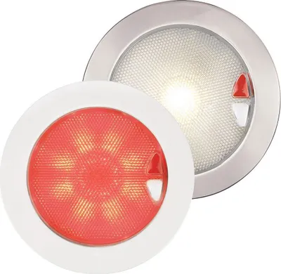Image de EuroLED150 blanc chaud/rouge Acier inoxydable