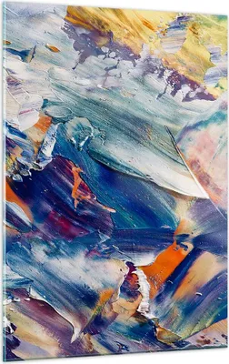 Produktbild von Bilder auf glas - Einteilig - Die Farben Farbe Abstraktion - 50x70cm - Glasbilder - Wandbilder - Bilder - Wanddekoration aus Glas - Glas Bilder - Wandbild auf Glas - GPA50x70-5113