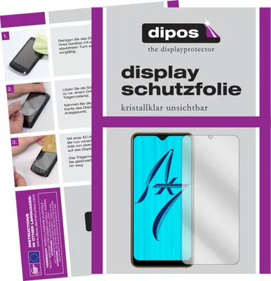 Produktbild von 5x Schutzfolie für Oppo AX7 Pro klar Displayschutzfolie Folie Display Schutz dipos