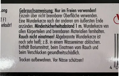 Produktbild von Wunderkerzen 10er, 30 cm, im Display