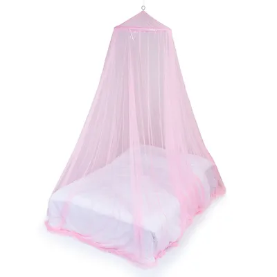 Produktbild von Deconet-Moskitonetz - Bangla - Oberring 65 cm / 1250 cm Umfang ROSA - 1-2 Pers