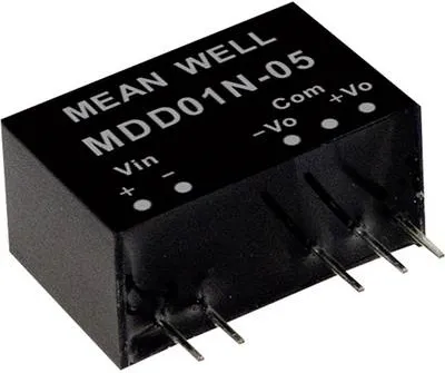 Zdjęcie produktu dla MEAN WELL MDD01L-15 Zasilacz i konwerter napięcia (MDD01L-15)