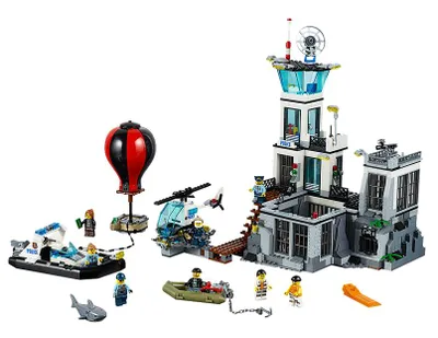 Immagine prodotto di LEGO® - City, Stazione di polizia sull'isola della prigione; 60130