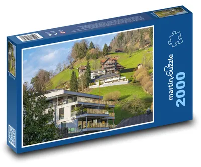 Obrázok produktu pre martinpuzzle - Puzzle 2000 - Domceky v horách