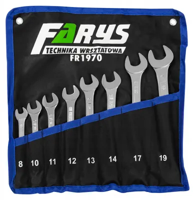 Produktbild von Farys FR1970 Kombinationsschlüsselsatz 8-teilig 8-19mm