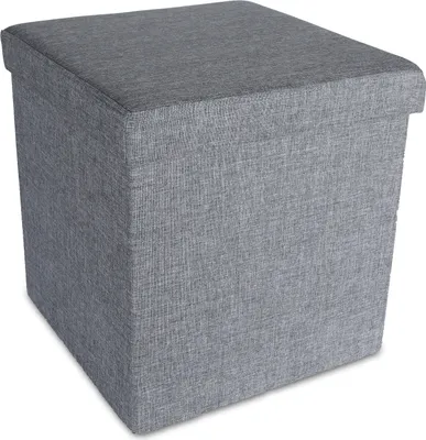 Produktbild von Sitzbox Sitzwürfel mit Aufbewahrungsmöglichkeit grau