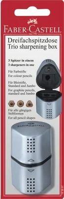 Produktbild von Dreifachspitzdose Grip 2001 silber Packung mit 5 Stück