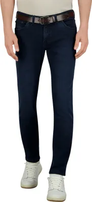 Produktbild von Gardeur Jeans dunkelblau einfarbig Baumwolle Sandro