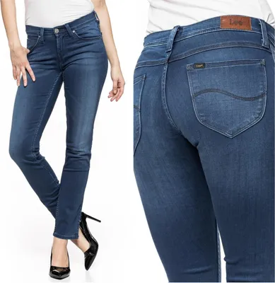 Produktbild von LEE, Damen Jeanshose, Skinny fit, JADE, W25 L33, Blau, Jeans, baggyjeans, buggy