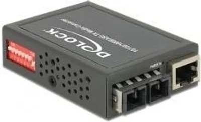 Obrázek produktu pro DeLOCK 86441, 1000 Mbit/s, 10000 m, 1310 nm, SC, 100 - 240 V, 2 A