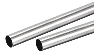 2 Edelstahl-Rohre 304, Ø 10 mm, 300 mm Länge