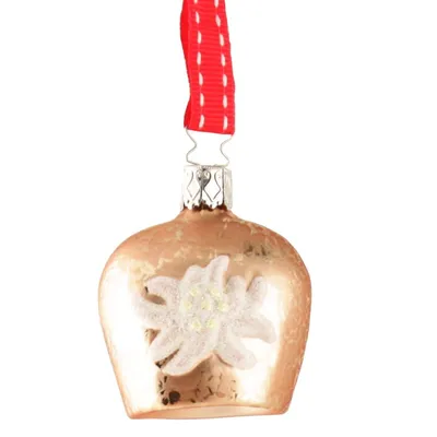 Produktbild von INGE-GLAS Weihnachts-Anhänger Edelweißglocke | IG-1-271-15