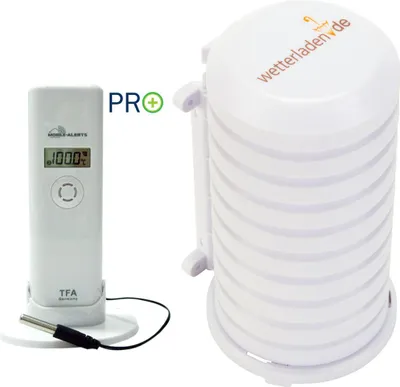 Produktbild von Profi Temperatur Kabelsender TFA 30.3302.02 mit Wetterschutzgehäuse