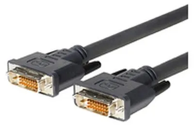 Image de Microconnect 5m DVI-D m/m Câble DVI Noir - Câble DVI (5m, DVI-D, DVI-D, mâle, mâle, noir)