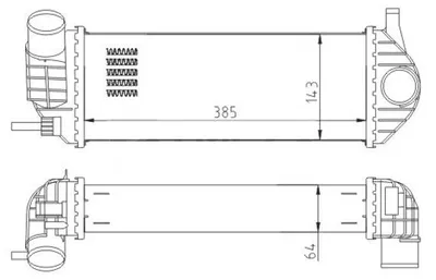 Produktbild von HART LUFTKÜHLER KANGOO 1.5DCI 08- x 616 644