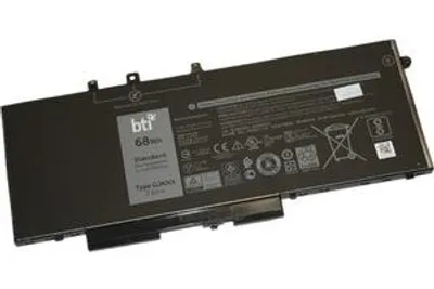 Produktbild von BTI GJKNX-, 8560 mAh, 65 Wh, Lithium Polymer (LiPo), 7,6 V, Schwarz, 1 Stück(e)